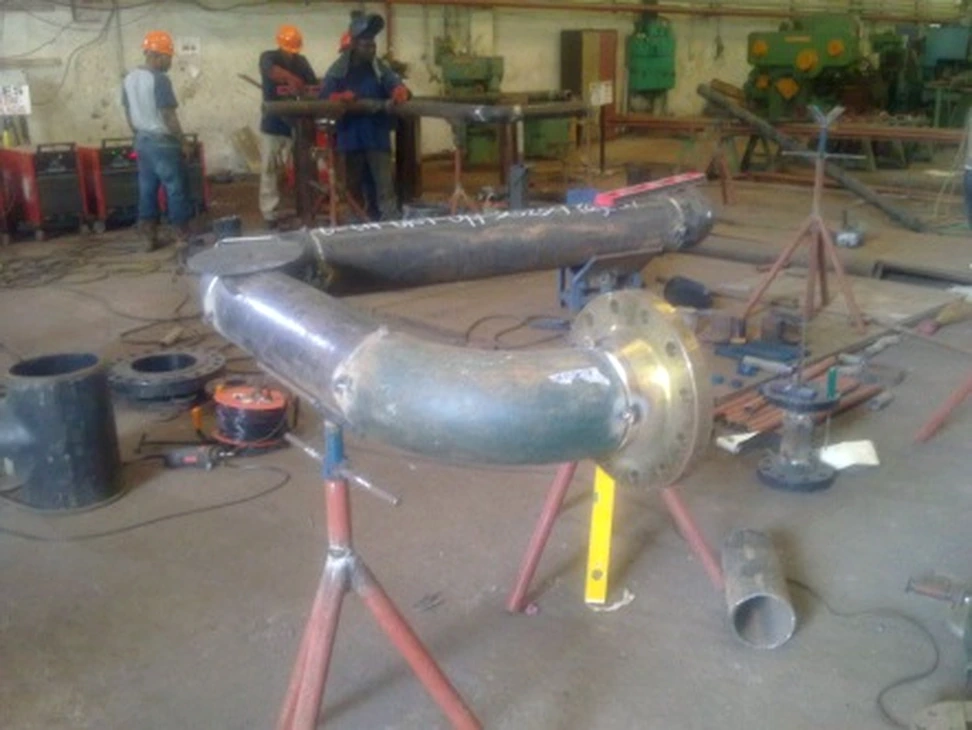 Fabrication of piping and steel components