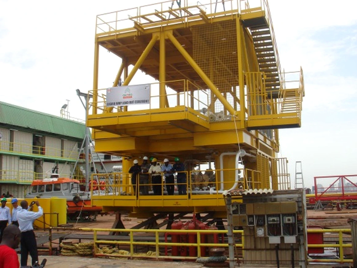 Afren platform construction